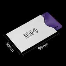 5 шт. Анти Rfid кошелек Блокировка ридер замок банк держатель для карт Id банковский чехол для карт Защита металлический кредитный держатель для карт Алюминий 5 шт. Анти Rfid кошелек Блокировка ридер замок банк держатель для карт Id банковский чехол для карт Защита металлический кредитный держатель для карт Алюминий