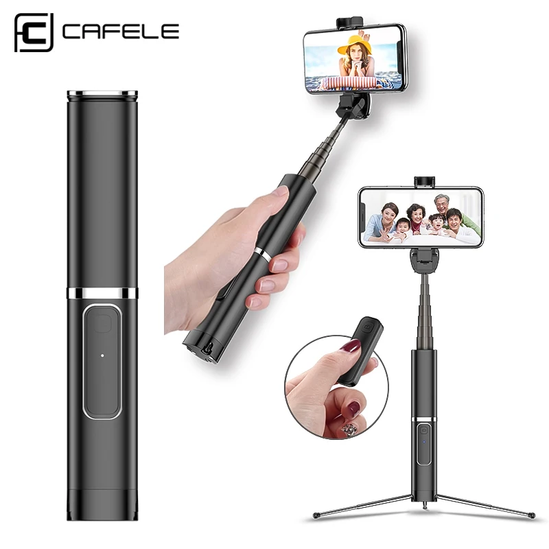 

Cafele Universal Wireless Bluetooth Selfie Stick Foldable Smartphones Tripod Monopod Selfie Stick Self-timer For IOS Android