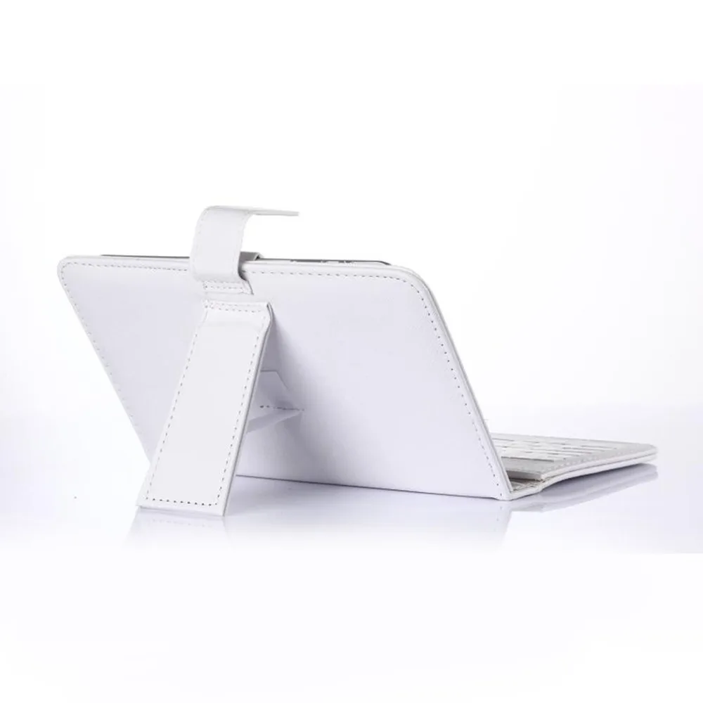 

7 Inch Imitation Leather Case Cover USB Keyboard for Android Windows Tablet