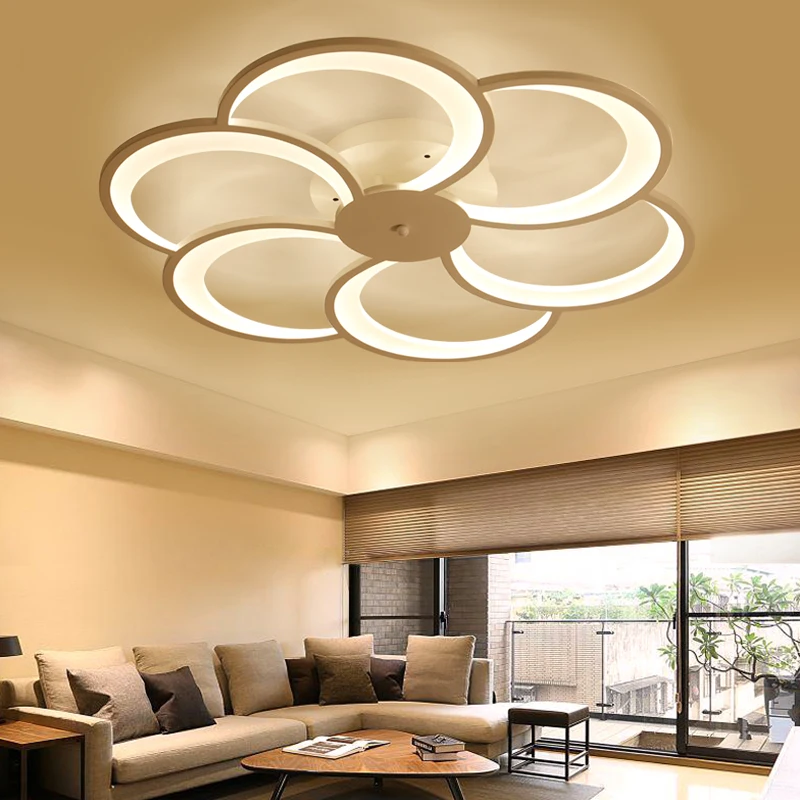 New modern Art books Acrylic LED Ceiling lamps Living room Bedroom