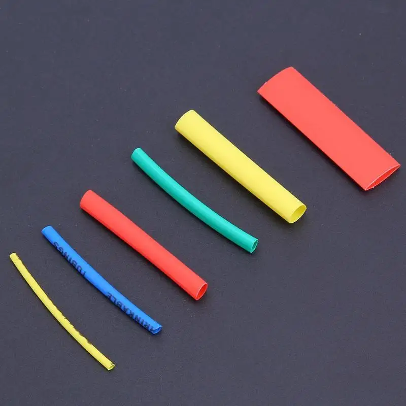 280 pcs colorful Polyolefin 10.4 Mpa 15 kV / mm Heat Shrink Tubing Tube Sleeving Tube Assortment Sleeving Wrap Wire