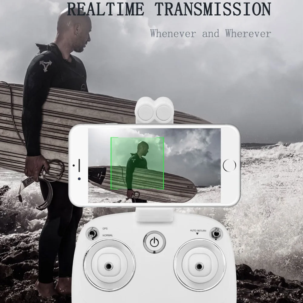 W606 Brushless Motor GPS RC Drone with 1080P HD Camera WiFi FPV RC Quadcopter RC Helicopter VS S70W X8PRO AOSENMA CG033