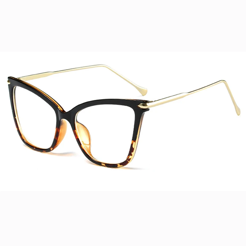 SOZOTU, оправа для очков, женские компьютерные оптические очки по рецепту, оправа для очков в стиле кошачьи глаза, женские прозрачные линзы YQ539