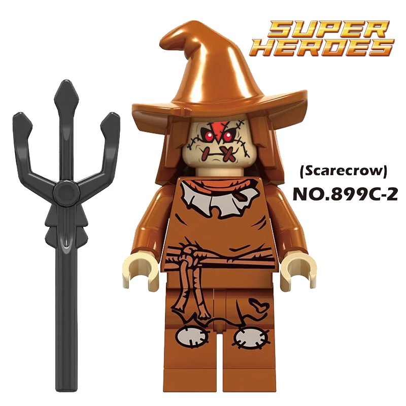 

Building Blocks Scarecrow Killer Moth Strange Doctor Super Heroes Star Wars diy figures Kids DIY Educational Toys Hobbies 899C-2