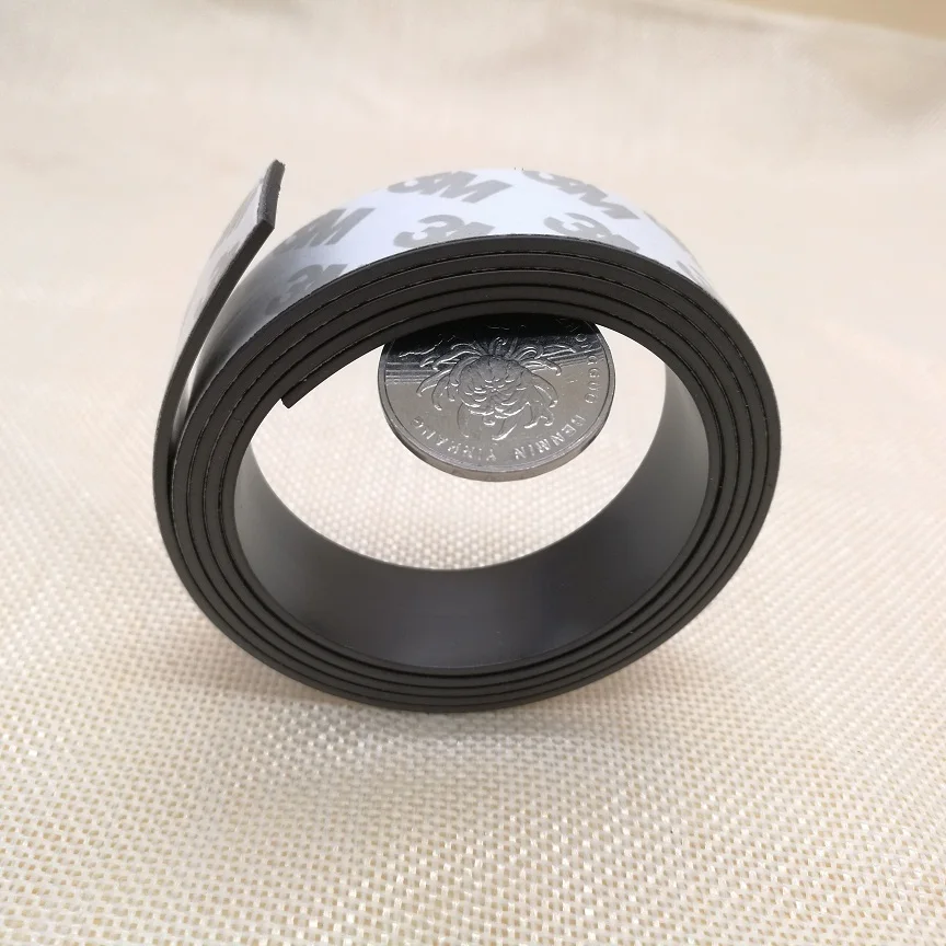 1 метр резиновый магнит 20*1,5 мм самоклеющиеся гибкие магнитные полосы резиновая магнитная лента ширина 20 мм толщина 1,5 мм 20 мм x 1,5 мм
