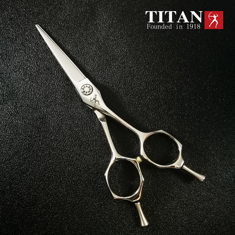 Титановый парикмахерский магазин из стали VG10 ручной работы острые профессиональные ножницы для волос