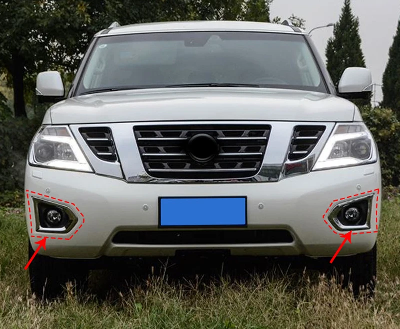

For PATROL Y62 Front / Rear Fog Lamp Decoration Frame