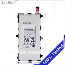 SanErqi 10 шт./лот планшет Батарея T4000E для Samsung Galaxy Tab 3 7,0 T210 T211 T2105 T217A P3200 LT02 батареи 4000mA