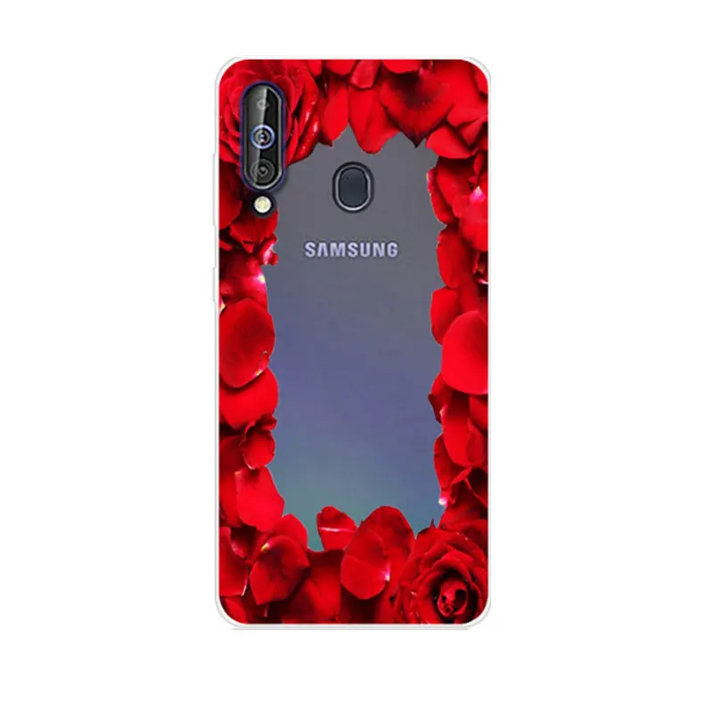 For Samsung A60 Case Soft TPU Cute Print Silicone Case For Samsung Galaxy A60 A606F A 60 A50 A70 A40 A30 A20 A20E A10 2019 Cover