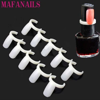 

50 Tips Nail Polish Colours Display Natural Colors FULL COVER Nail Ring Board Practice Polish Color Display