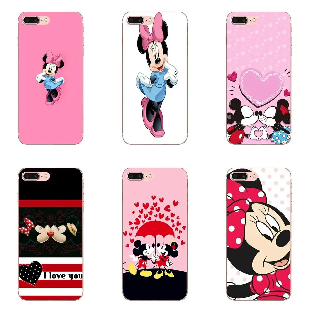 

Phone Minnie Mouse Soft TPU Fashion Cell Case For Sony Xperia Z Z1 Z2 Z3 Z4 Z5 compact Mini M2 M4 M5 T3 E3 E5 XA XA1 XZ Premium