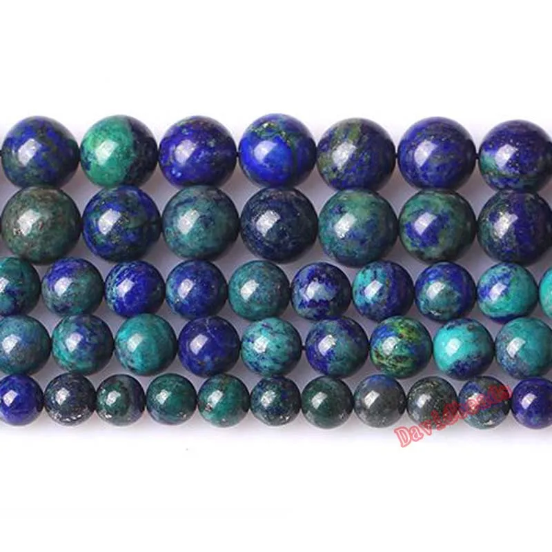 

Fctory Price Natural Lapis Lazuli Malachite Azurite Agat Stone Beads For Jewelry Making Bracelet Necklace 4 6 8 10 12mm DIY