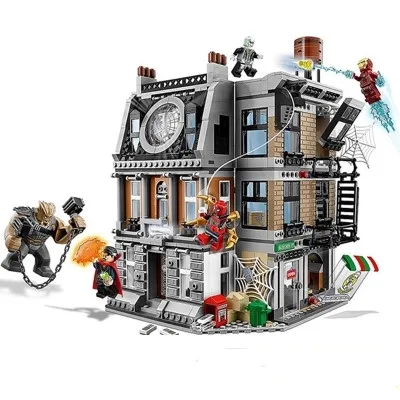 

Avengers Marveled Infinity War Super Sanctum Showdown Building Brick Block Toys Compatible with Legoings 76108