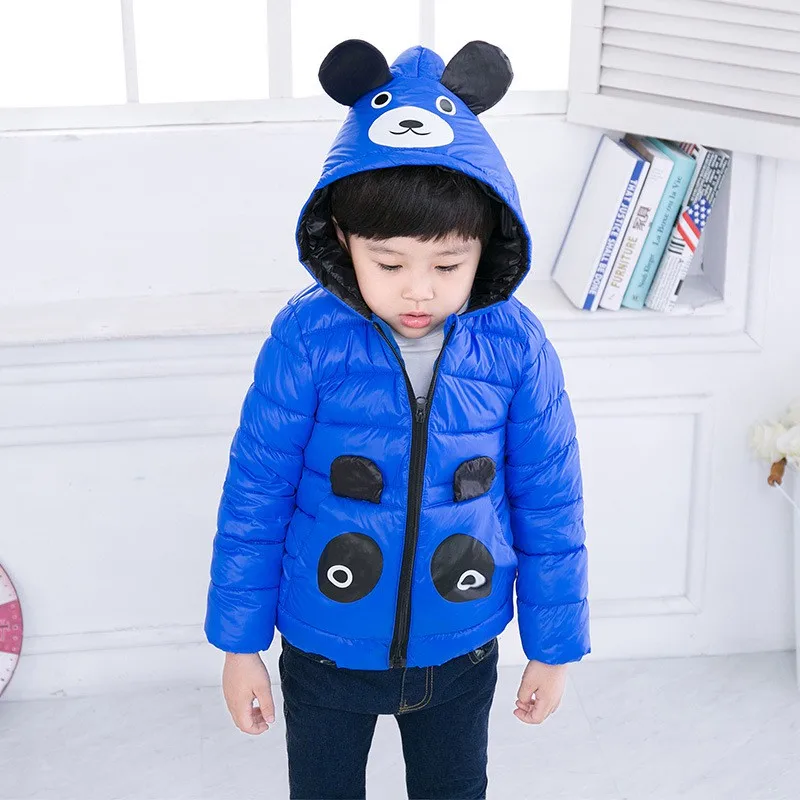 COOTELILI China Panda Winter Kids Jacket For Girls Boys Coat Animal Style Cotton Children Clothing Warm Windproof Parkas  (14)