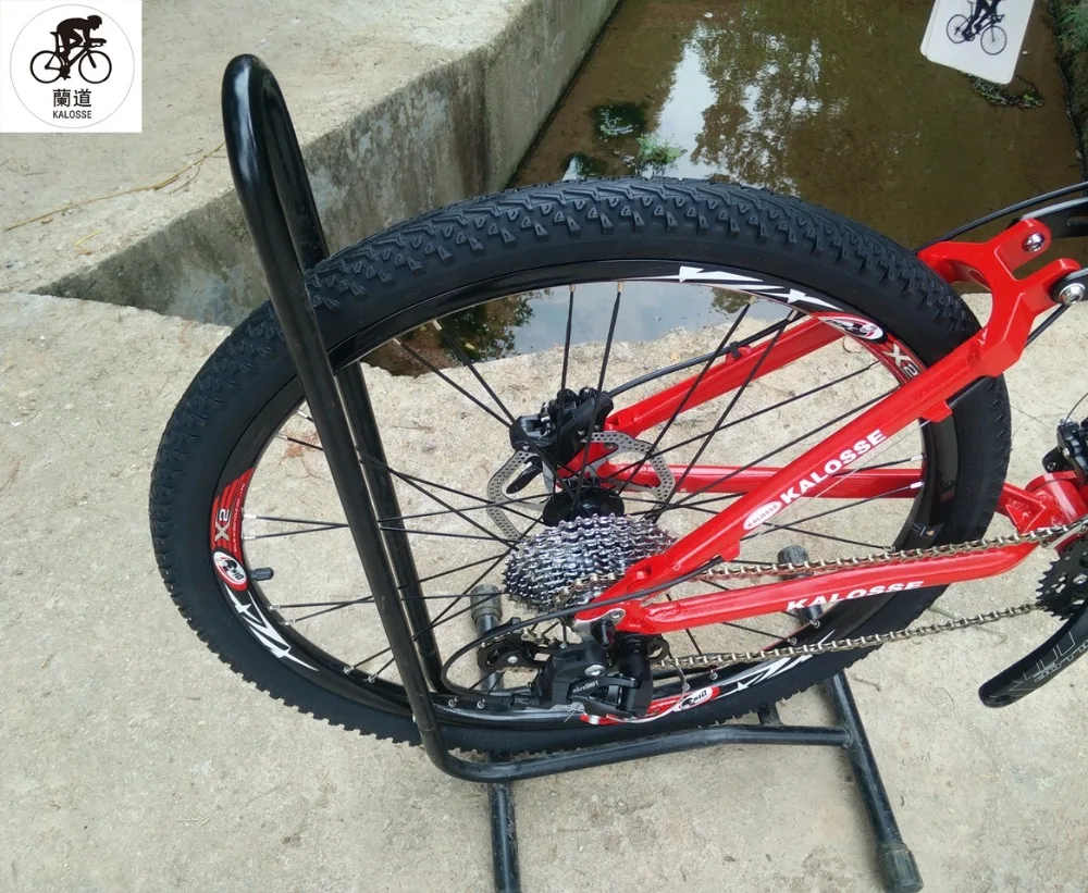 Best Kalosse  Full suspension frame 26inch  mountain  bicycle man& woman bike   30 speed   Hydraulic   brakes 12