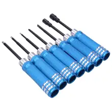 7pcs/set RC Tools hex screw driver set titanium plating hardened 1.5 2.0 2.5 3.0mm screwdriver For RC helicopter tools 7pcs/set RC Tools hex screw driver set titanium plating hardened 1.5 2.0 2.5 3.0mm screwdriver For RC helicopter tools