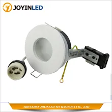 Цинковый сплав IP65 Водонепроницаемый круглый фитинг светодиодный светильник комплект встраиваемые отделка приспособление с GU10 База