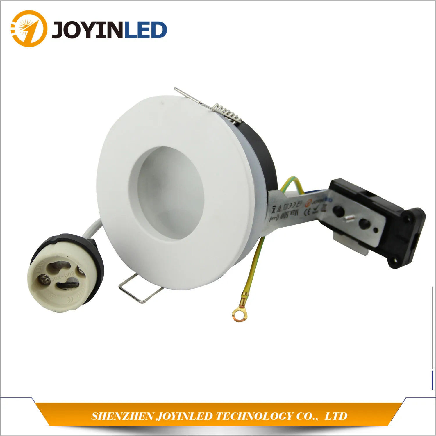 4 X LED IP65 BATHROOM DOWNLIGHT 6 WATT GU10 240V BRUSHED CHROME SHOWER ENSUITE