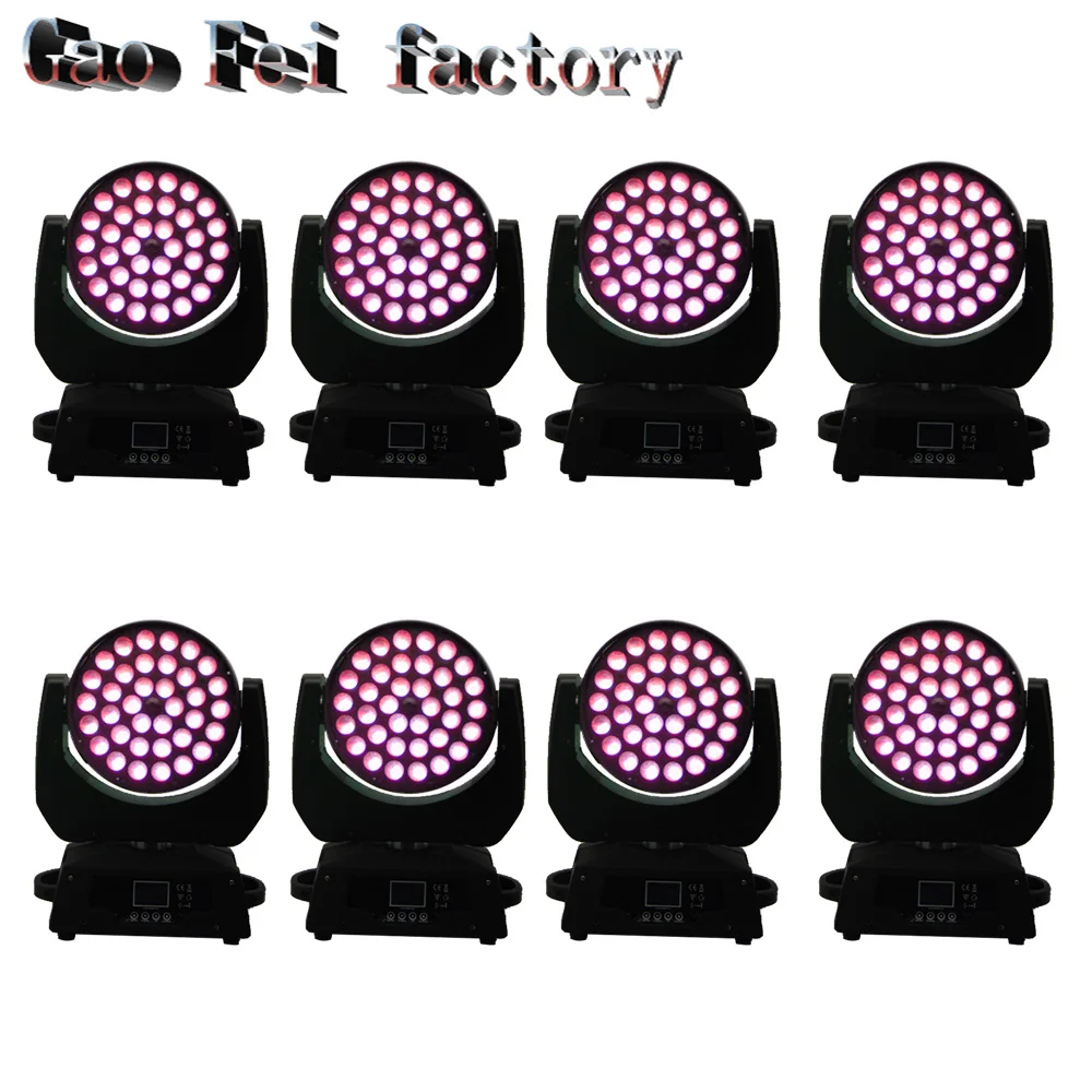 

8pcs/lot china moving head light 36x12w rgbw 4IN1/Quad LED source dmx512 for dj light & spot light from china moving head