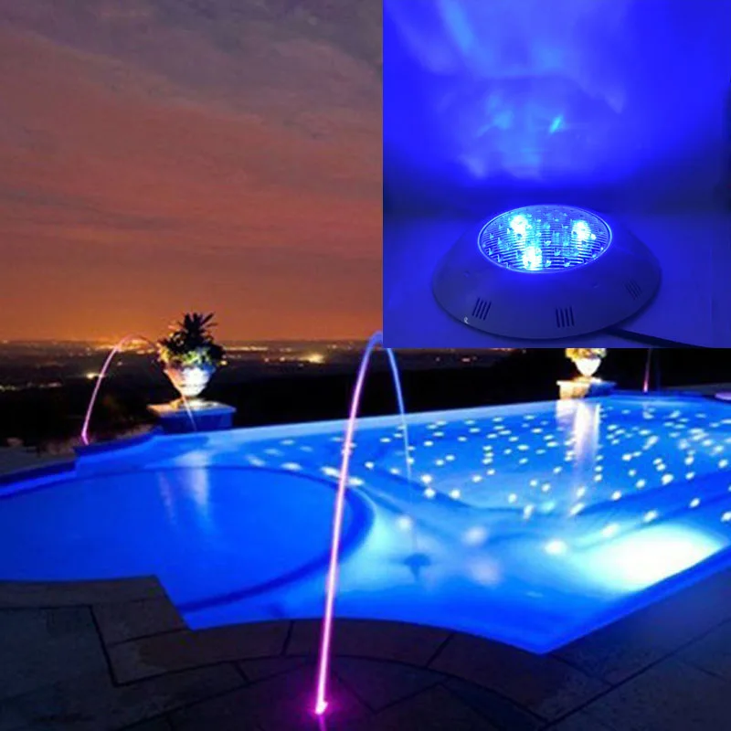 Jiawen 10 unids/lote 9 W 12 W DMX512 RGB Natación llevó luces de la piscina lámpara subacuática Iluminación de exterior luces de estanque llevó piscina lámpara 24 V DC Jiawen 10 unids/lote 9 W 12 W DMX512 RGB Natación llevó luces de la piscina lámpara subacuática Iluminación de exterior luces de estanque llevó piscina lámpara 24 V DC