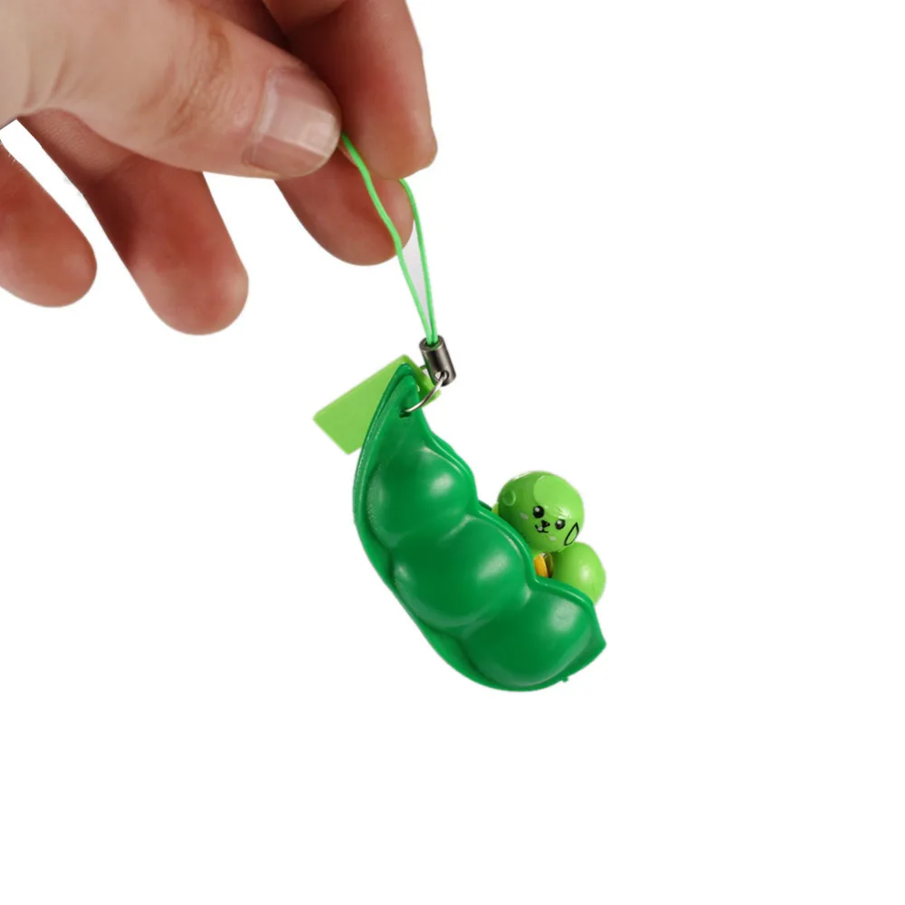 2017 iPiggy Новый 1 шт. горячая Распродажа брелок для ключей Pop Up Pea Забавный