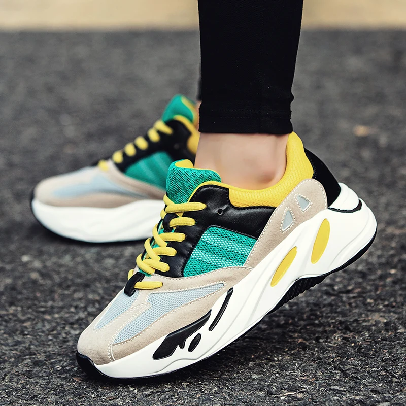

HEINRICH Plus Size 36-48 Breathable Men Casual Shoes Comfortable Sneakers Men Shoes Lightweight Lovers Shoes Zapatos Deportivos