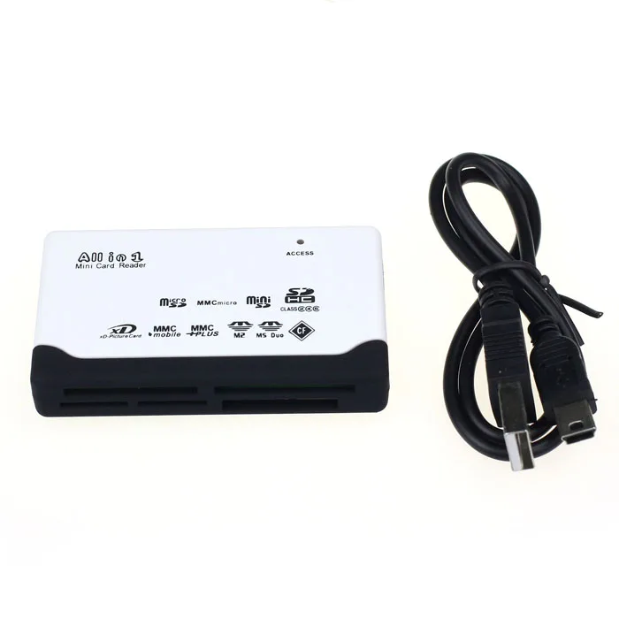 USB 2.0 Card Reader для SD XD MMC MS CF SDHC TF Micro SD M2 адаптер July11 #2 Dropship