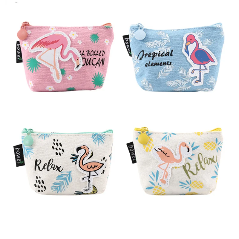 قماش عملة المحافظ محفظة سحاب بطاقة حامل البسيطة تخزين أكياس الفكة المال الحقيبة مفتاح سلسلة حزمة النساء الفتيات الاطفال هدايا