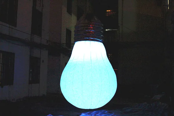 

Free shipping height 3m width 1.8m inflatable bulb for event decoration