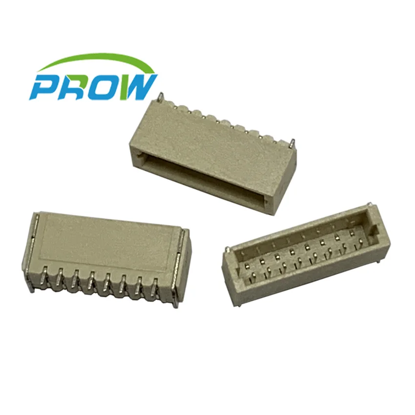 FFC flexible flat cable connector FPC socket pitch 1.0mm SMT 2P 3P 4P