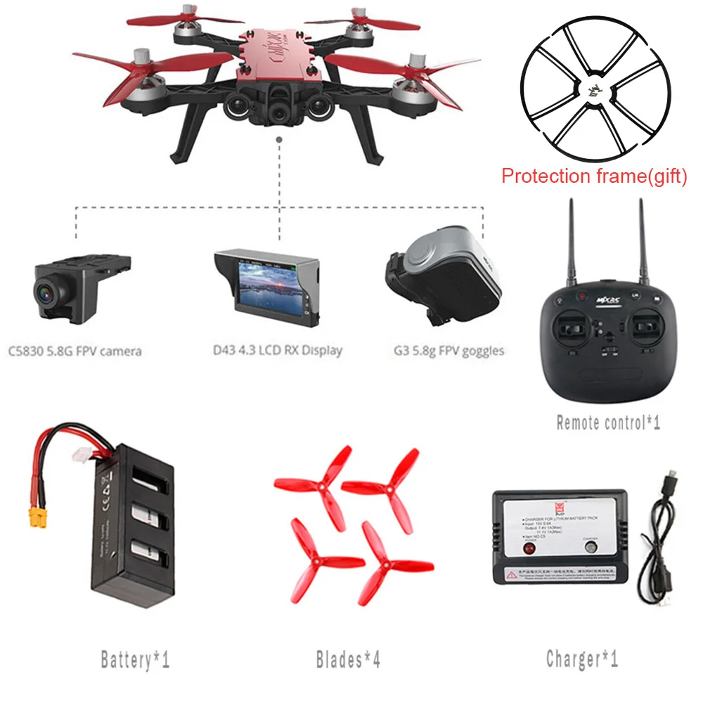 

MJX B8 Pro Bugs 8 Pro RC Drone Quadcopter Brushless With 2204 1800KV Motor 3D Flips Remote Control Drone Toy Aircraft VS Bugs3 6