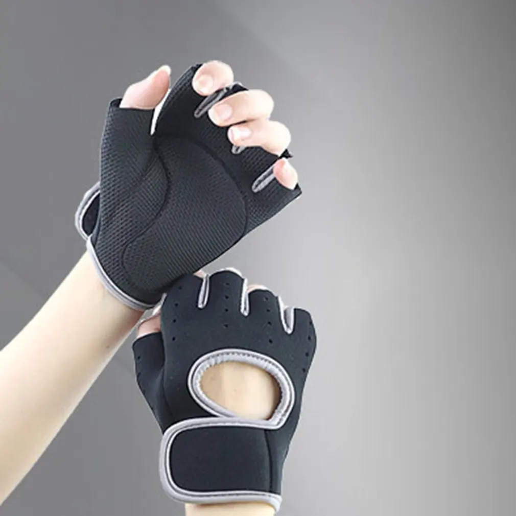 Спортивные перчатки для мужчин и женщин гантели для мужчин t горизонтальная штанга тренировка запястья тренировка тренажерный зал тренировка половина пальцев спортивные перчатки
