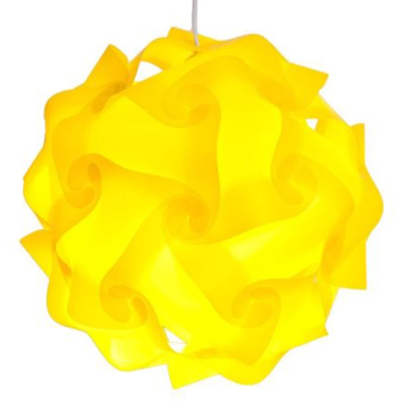 

Creative Puzzle Jigsaw Lampshade Hanging Ceiling Lights Colorful Accessories 10"