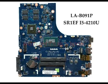 

High quality FRU:5B20G46259 for Lenovo Ideapad B50-70 Laptop Motherboard ZIWB2/ZIWB3/ZIWE1 LA-B091P SR1EF I5-4210U 2GB Tested