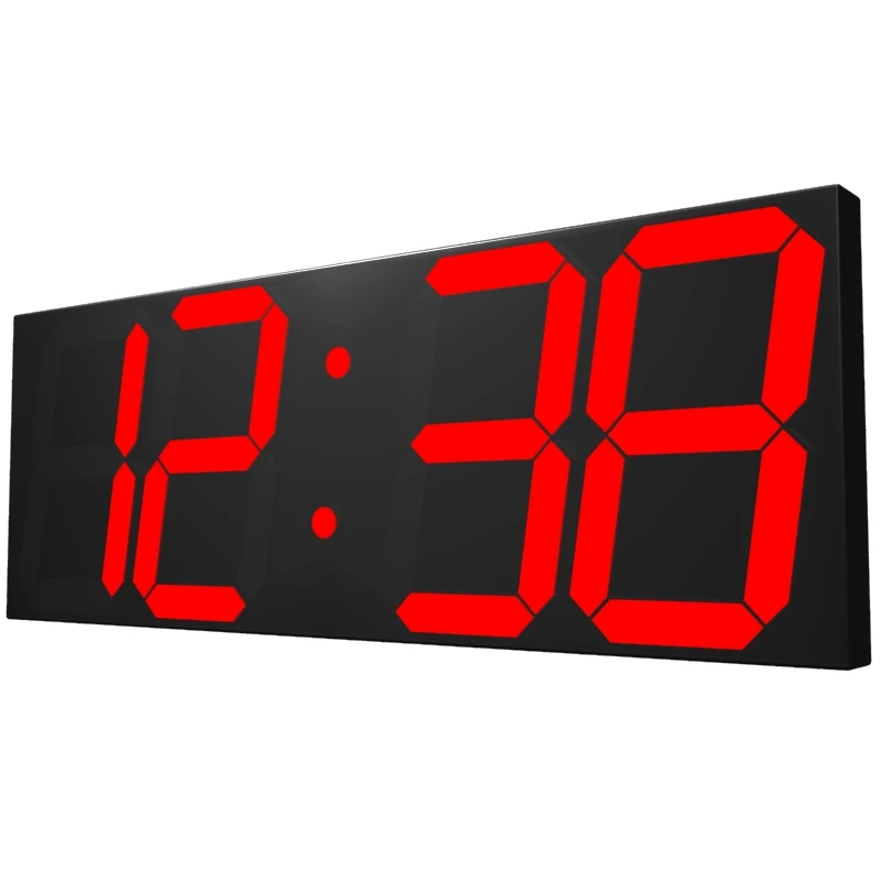  LED wall Clock Office Electronic Alarm Clocks Timer The Calendar Weather Station Digital Clock Relo - 32385560116