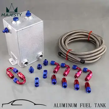 

3L drawing polishing Complete Fuel Surge Tank 3 Litre Swirl Pot System kit blue