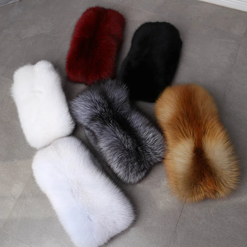 fox fur scarf luxury big 1
