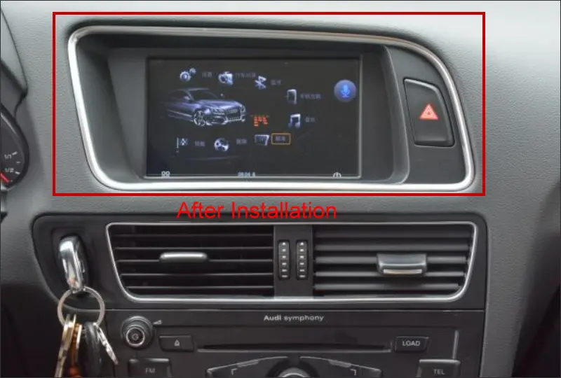 Best Liislee Android 4.4 Multimedia For Audi A4 A5 Q5 2009~2015 Radio CD DVD Player Mirror Link BT RDS GPS Navi Map Navigation System 1