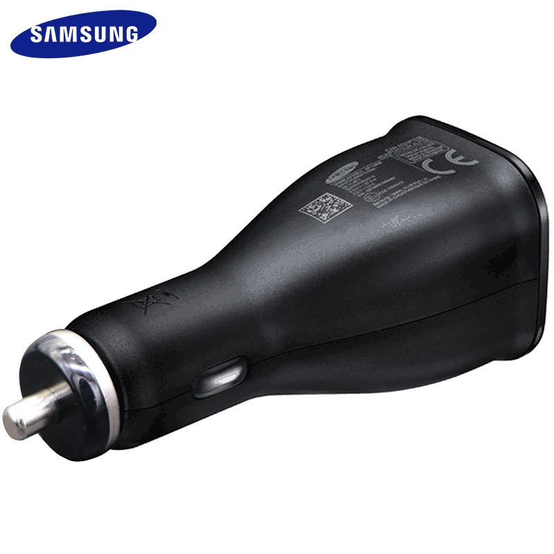 S9 S8 S 9 8 زائد سيارة شاحن سامسونج غالاكسي ملاحظة 8 الأصلي سريع تهمة 1.2 متر USB نوع C كابل التكيف السفر شحن 9V1. 67A