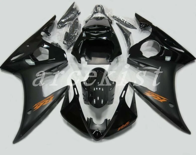

New ABS plastic fairings set Fit for Yamaha fairings YZFR6 2003 2004 2005 bodywork fairing kit YZF R6 03 04 05 custom black nice