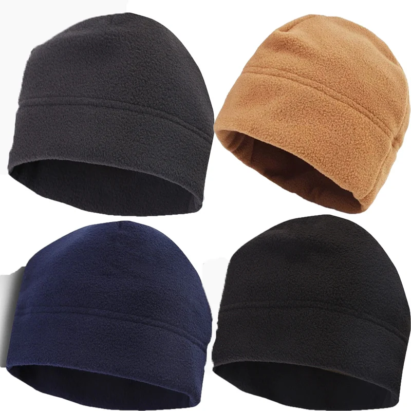 

Outdoor Fleece Hat Men Women Camping Hiking Caps Fishing Cycling Hunting Military Tactical Cap Warm Windproof Autumn Winter Cap