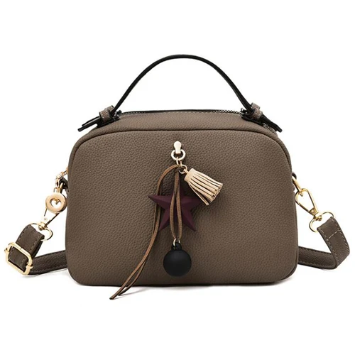 REPRCLA новая Маленькая женская сумка модная дизайнерская сумка женская сумка через плечо высокое качество сумки через плечо для женщин - Цвет: brown