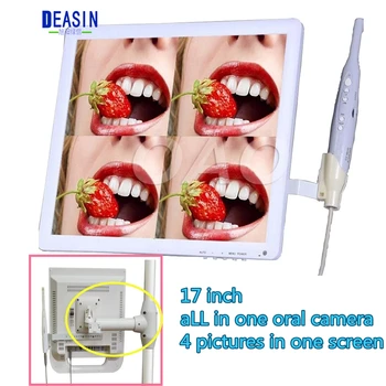 17 inch dental unit type monitor Dental Equipment PIP Oral Camera Intraoral Camera USB Intraoral Camera with monitor