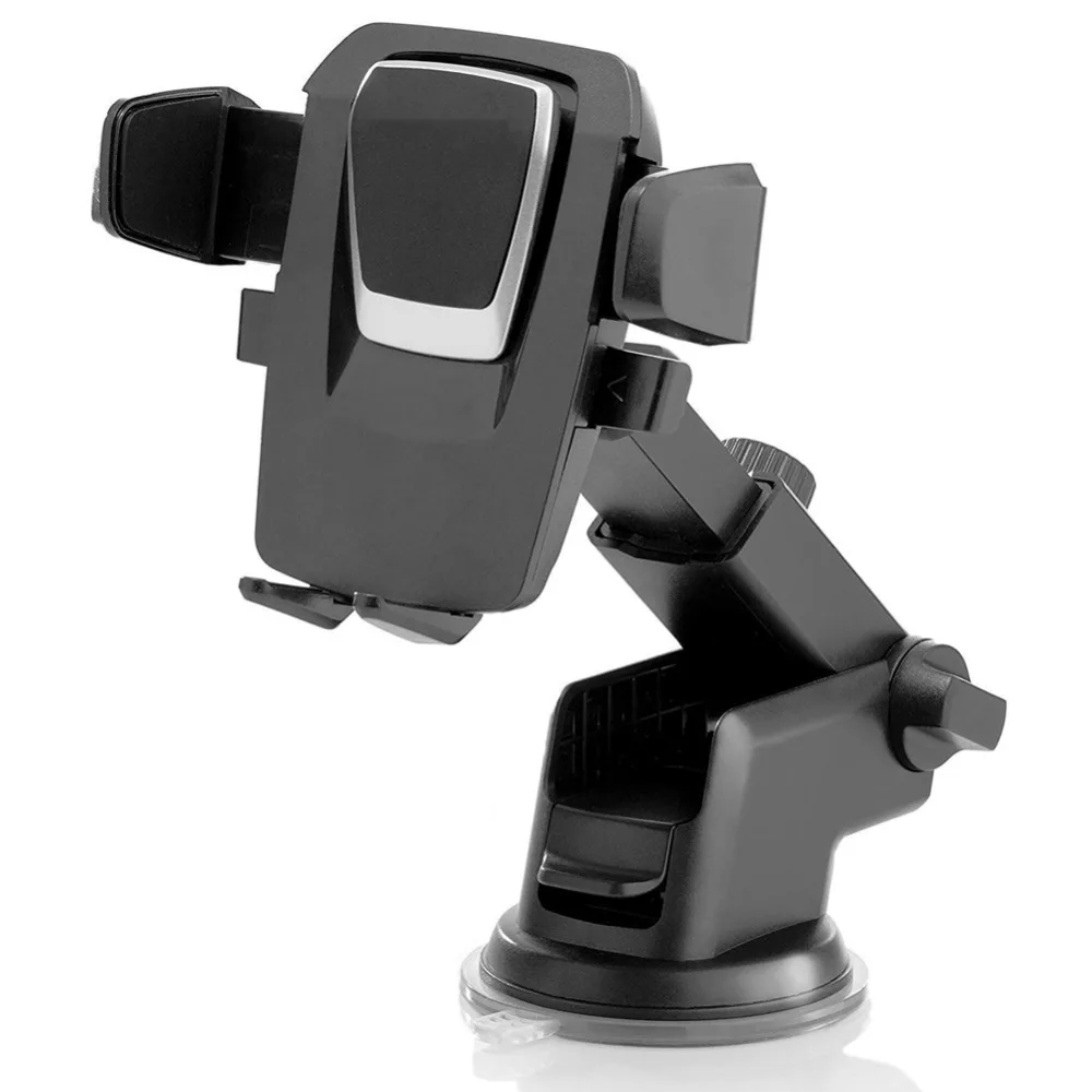 

4.5-6.9 inch Universal Car Windshield Suction Mobile Phone Mount Holder Stand For iPhone Xs/XS MAX/XR/X/8/8Plus/7/7Plus, Galaxy