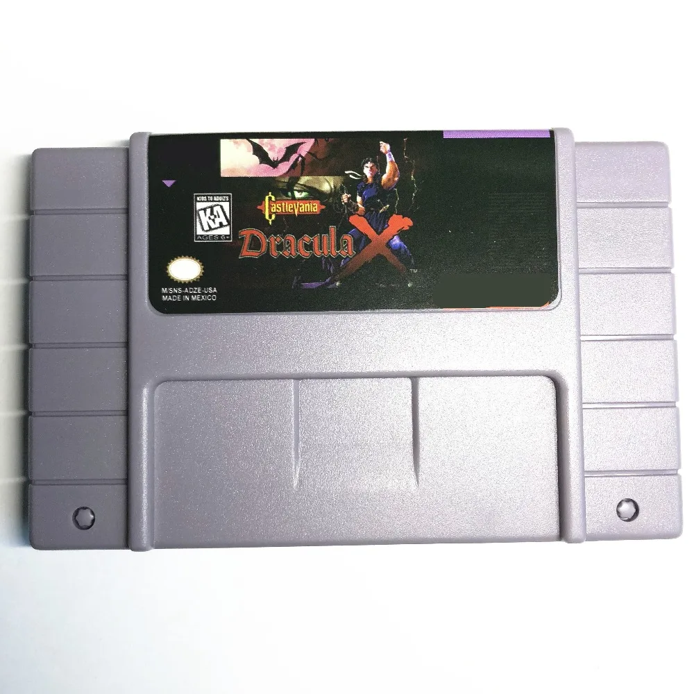 

Castlevania - Dracula X USA Version Video Game 16 bit 46 pins For NTSC Console !