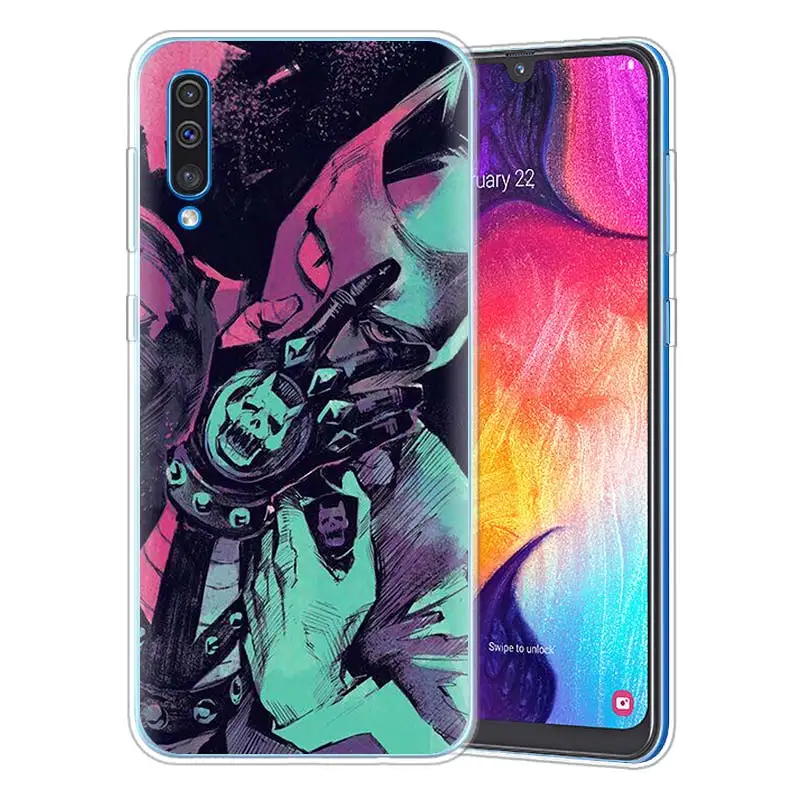 JoJo's Bizarre Adventure JoJo Silicone Case for Samsung Galaxy A71 A51 A90 5G A50 A70 A40 A20e A10 A30 A80 A8 Plus A7 A9 Cover