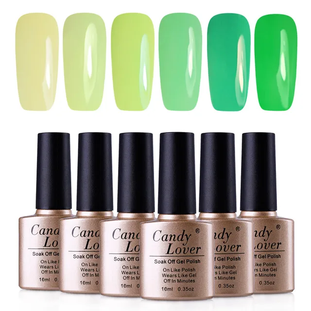 Candy Lover Uv Gel Nail Polish 10ml 6 Pieces Led Soak Off Candy Lover Uv Gel Nail Polish 10ml 6 Pieces Led Soak Off Summer