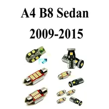 LED Interior Car Lights For Audi a4 B8 Sedan 2009-2015 Error Canceling Dome Reading Visor Door FootWell Trunk Glove Box 14pc LED Interior Car Lights For Audi a4 B8 Sedan 2009-2015 Error Canceling Dome Reading Visor Door FootWell Trunk Glove Box 14pc