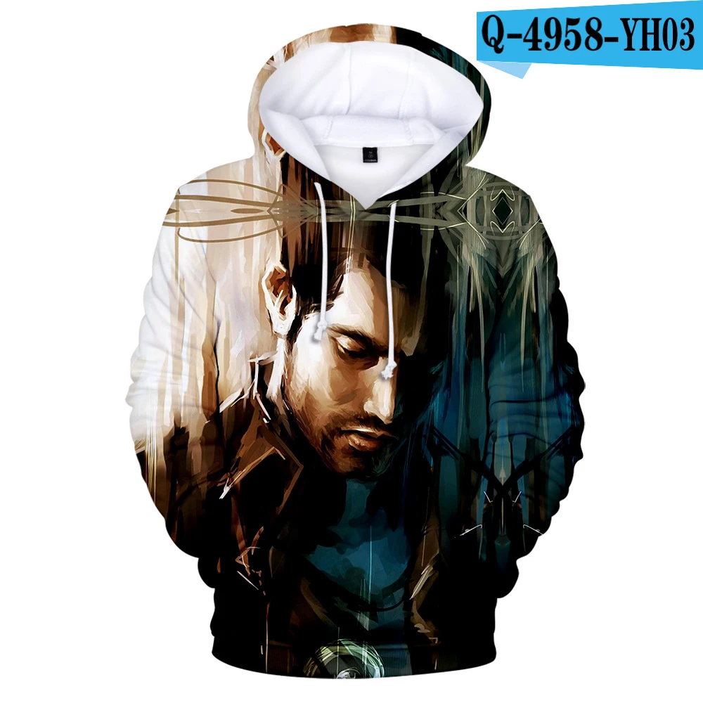 Fashion Teen Wolf Hoodies Derekhale 3D Print Sweatshirts Teen Wolf Men/Women Black Unisex Tops 4XL - Цвет: 3D hoodies