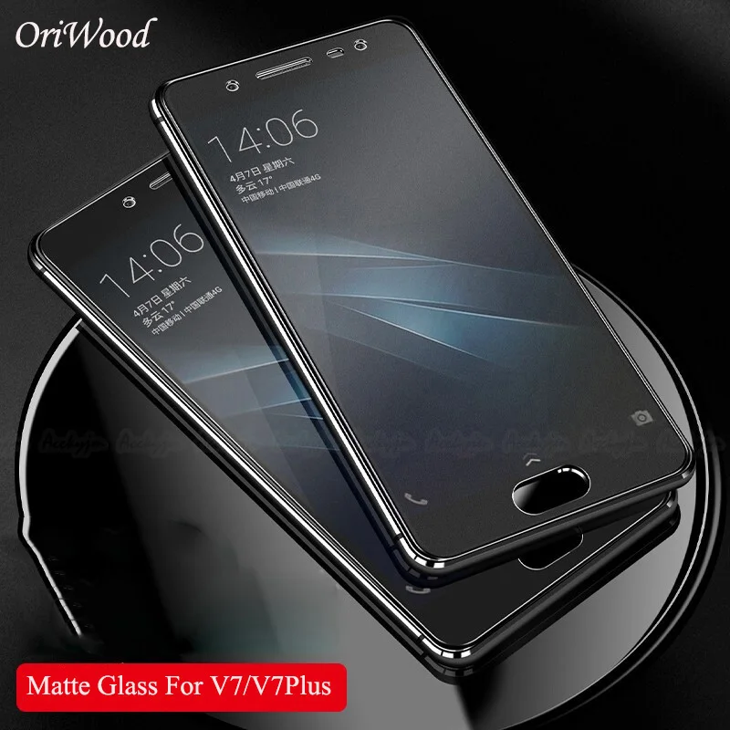 ДЛЯ VIVO V7 Plus V5 матовое закаленное стекло для V7Plus защита от отпечатков пальцев